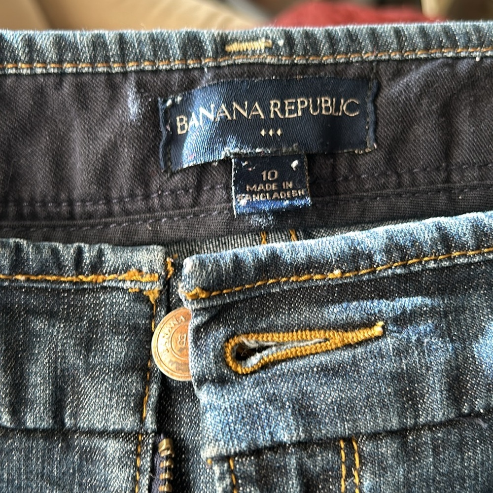 BANANA REPUBLIC BERMUDA JEAN SHORT - Picture 2 of 4